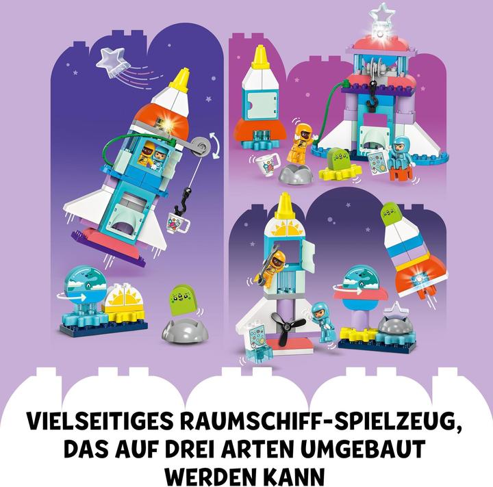 Produktbild LEGO 3-in-1-Spaceshuttle für viele Abenteuer (10422)