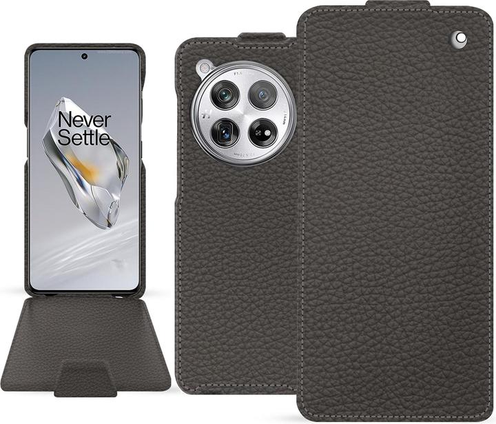 Actual product image Noreve Vertical leather shell (OnePlus 12)