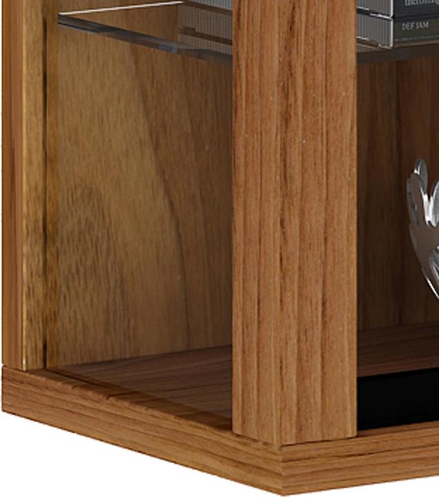 Actual product image VCM Collection wall display case wood glass Vitrosa Mini (59 x 18 x 90 cm)