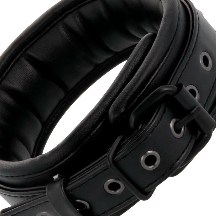 Actual product image Darkness Leather And Handcuffs Black
