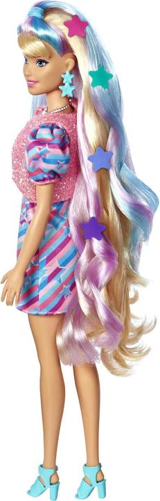 Produktbild Barbie Totally Hair Puppe im Sternenlook