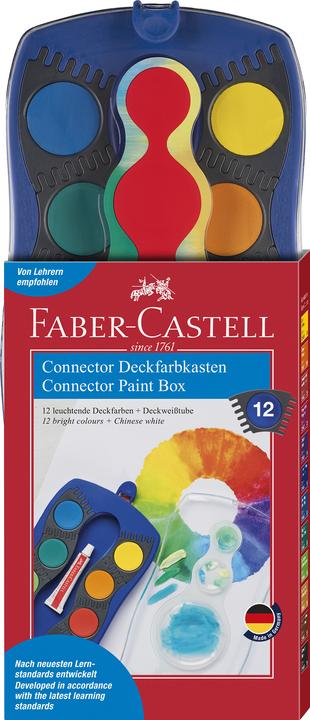Faber-Castell Gouache Connector (Cyanblau, 12 ml)