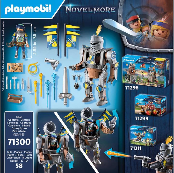 Immagine prodotto Playmobil Novelmore - Robot da combattimento (71300, Playmobil Novelmore)