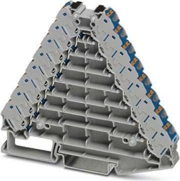Produktbild Phoenix Contact PTRV 8-PV /BU 3270249 Potenzialverteiler 0.14 mm² 1.50 mm² Grau 10 St.