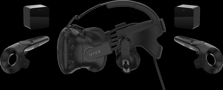 HTC Vive + Vive Deluxe Audio Head Strap