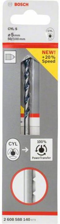 Actual product image Bosch Professional Zubehör Carbide concrete twist drill (5 mm)