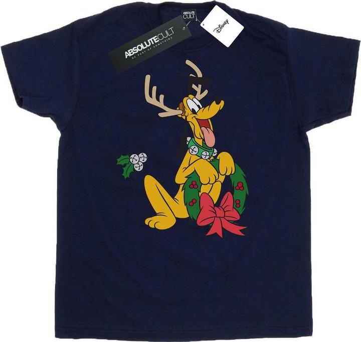 Disney Pluto Christmas Reindeer TShirt (S)