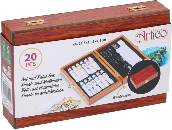 Produktbild Artico Art and paint box 20pcs FSC MI