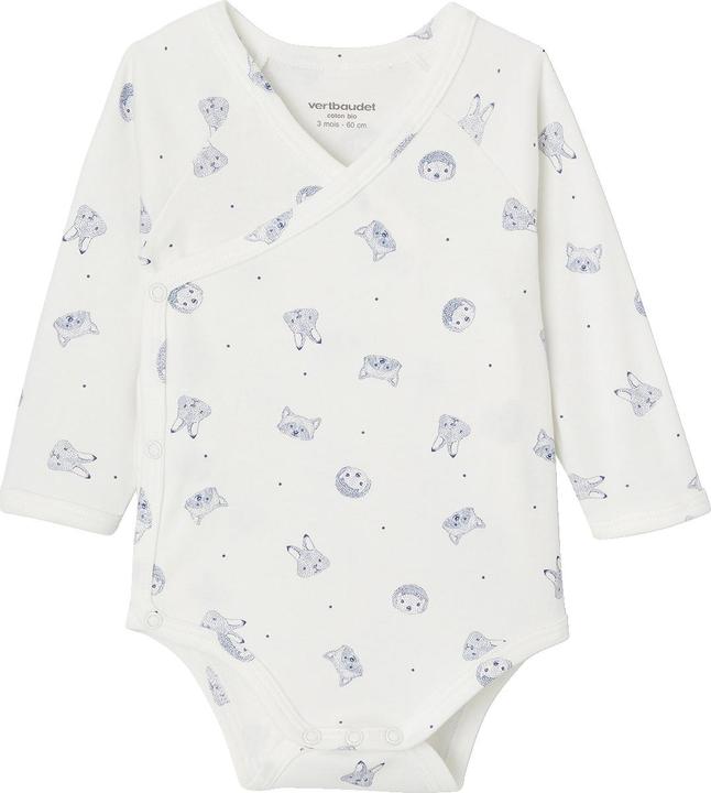 Produktbild Vertbaudet 5er-Pack Baby Langarm-Bodys mit Tieren, Bio-Baumwolle (50)