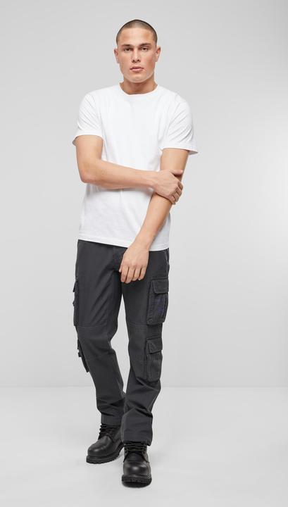 Actual product image Brandit Pure slim fit outdoor trousers size 3XL Colour anthracite (3XL)