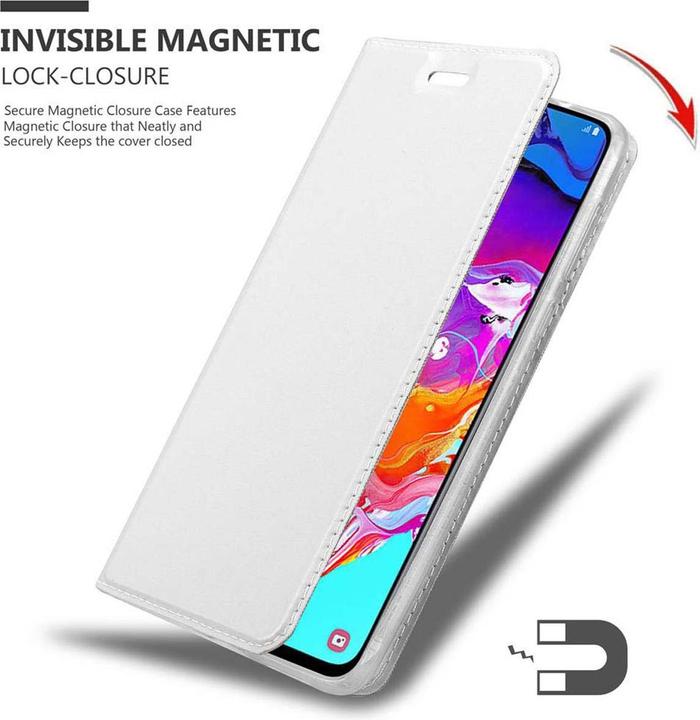 Actual product image Cadorabo Book Classy Style Cover (Samsung Galaxy A70)