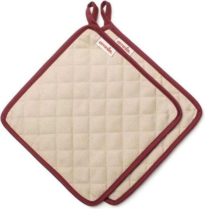 Produktbild Omnia Topflappen Topflappen 2-er Set (Polyester (PES), Baumwolle (CO))