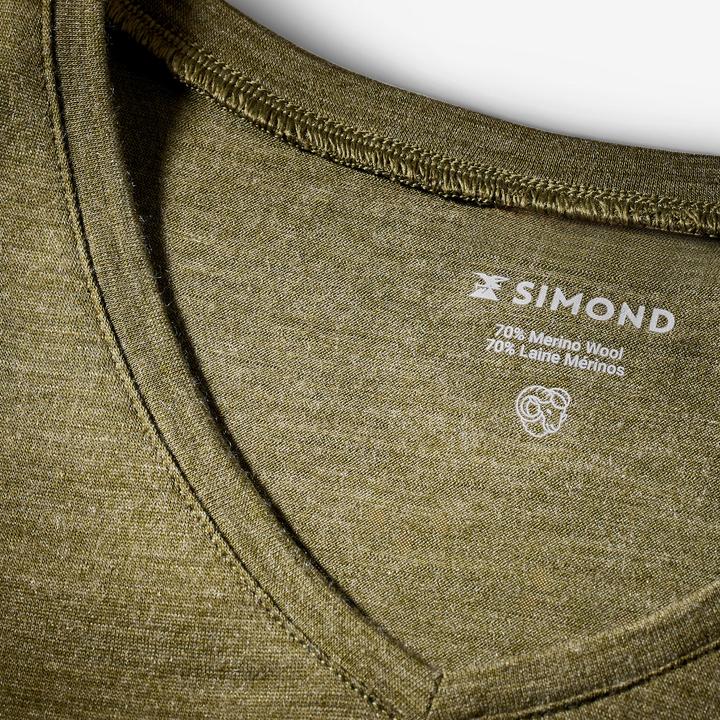 Produktbild Forclaz Merinoshirt Damen kurzarm - Merino Fresh khaki (S)