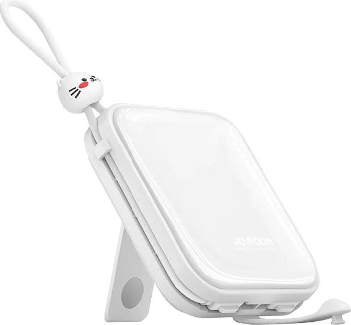 Immagine prodotto Joyroom Powerbank JR-L009 Cutie 10000mAh, 12W (bianco) (10000 mAh, 12 W, 12 Wh)