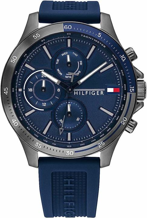 Tommy Hilfiger Bank (Analoguhr, 46 mm)