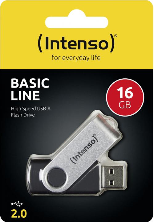 Image du produit Intenso ligne de base (16 Go, USB-A, USB 2.0)