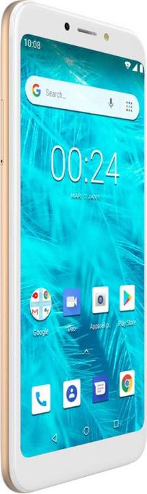 Immagine prodotto Konrow Sky Lite - Android 8.1 - 4G - Display da 5,45" - Dual Sim - 16GB, 1GB RAM - Oro (16 GB, Oro, 5.45", 16 Mpx)