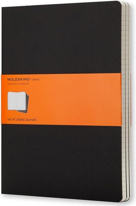 Image du produit Moleskine Cahier (19 x 25 cm, À rayures, Couverture souple)