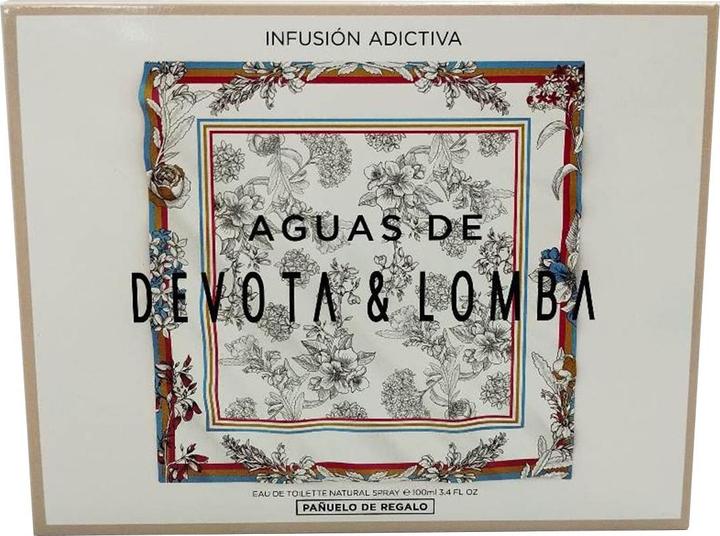 Devota & Lomba INFUSIÓN ADICTIVA SET (ET 100 vp + PAÑUELO) (6 uds + 1 tester free) NOVEDAD (Eau de toilette)