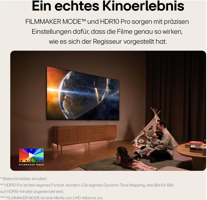 Image du produit LG 43NANO82T6B (43", NANO82, Nano-Cell, 4K, 2024)