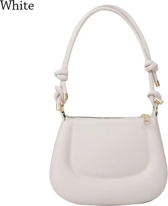 Produktbild Only-Bags.Store PU Leder Umhängetasche Solid Color Unterarmtasche Messenger Bag Crossbody Bags