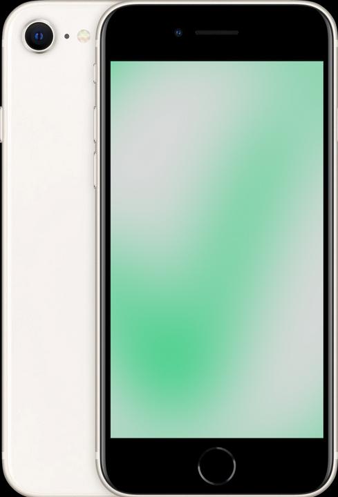 Actual product image Revendo iPhone SE 3 (128 GB, Starlight, 4.70", 12 Mpx, SIM + eSIM, C / Good)