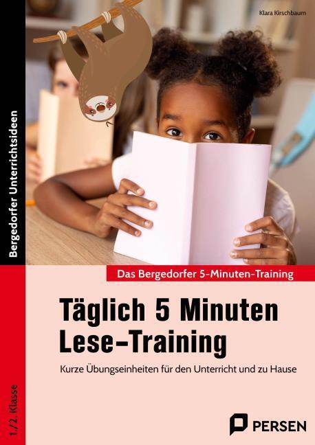 Immagine prodotto Täglich 5 Minuten Lese-Training - 1./2. Klasse (Tedesco, Klara Kirschbaum, 2018)