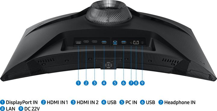 Produktbild Samsung Odyssey G6 - G65B (2560 x 1440 Pixel, 27")