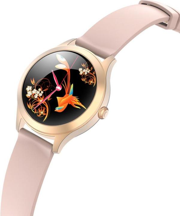 Actual product image Gino Rossi Damen-SMARTWATCH G.Rossi SW014G-3 Roségold, Silikonarmband