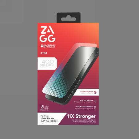 Actual product image Zagg XTR4 (1 Piece, Apple iPhone 16 Pro)