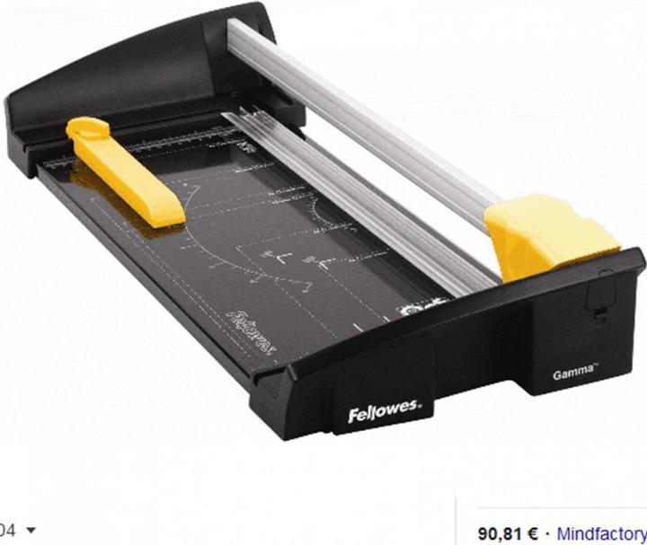 Image du produit Fellowes Découpeuse à rouleaux Gamma, DIN A3 (20 feuilles, A3)