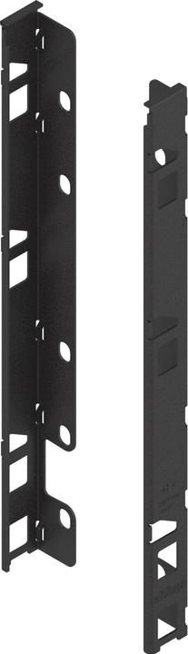 Blum Legrabox wooden rear wall bracket H F furniture fitting steel carbon black matt