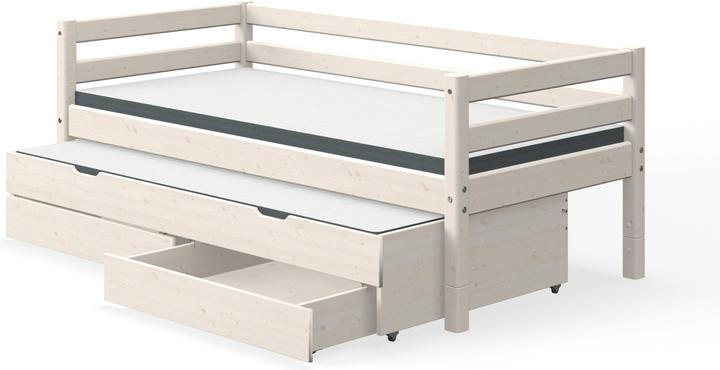 Produktbild Flexa Bett mit Ausziehbett und 2 Schubkasten (90 x 200 cm)