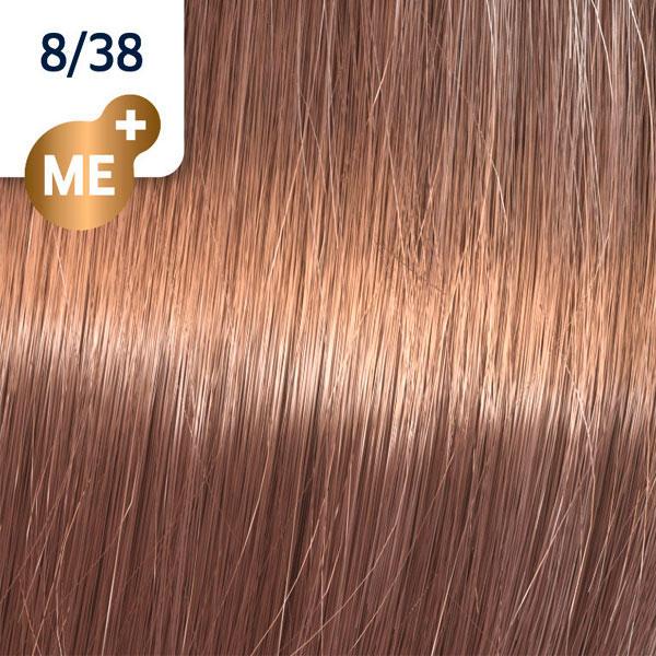 Actual product image Wella Koleston Perfect Me+ (8/38 light blonde gold pearl)