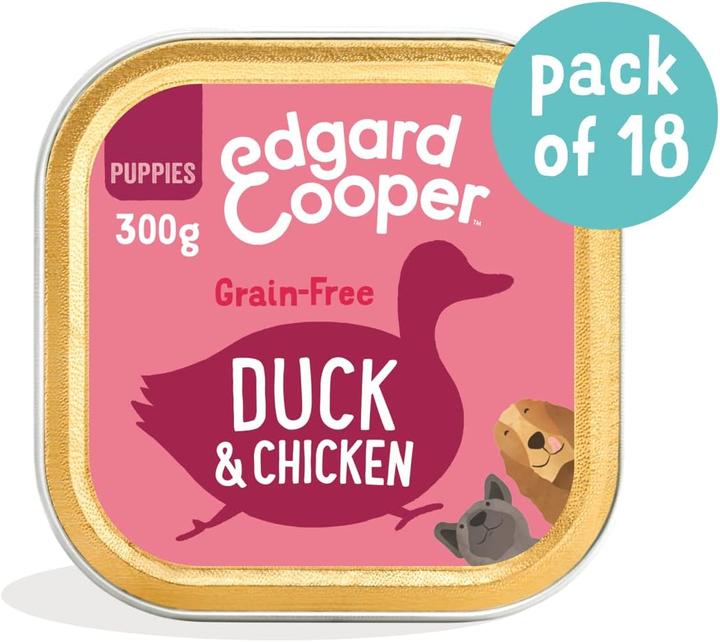 Immagine prodotto Edgard & Cooper Cibo umido per cani (Junior, 18 pz., 5400 g)