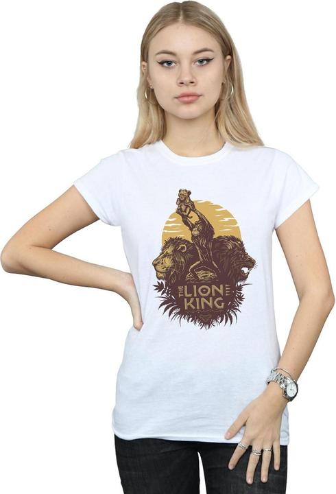 Immagine prodotto Disney The Lion King Movie Sunrise Collage Maglietta Donna (XL)
