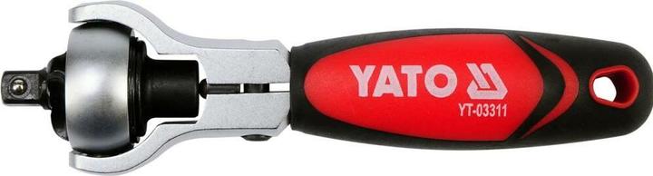 Produktbild Yato yt-03311 Ratsche, drehbarer Griff in 2 Richtungen (1/4")
