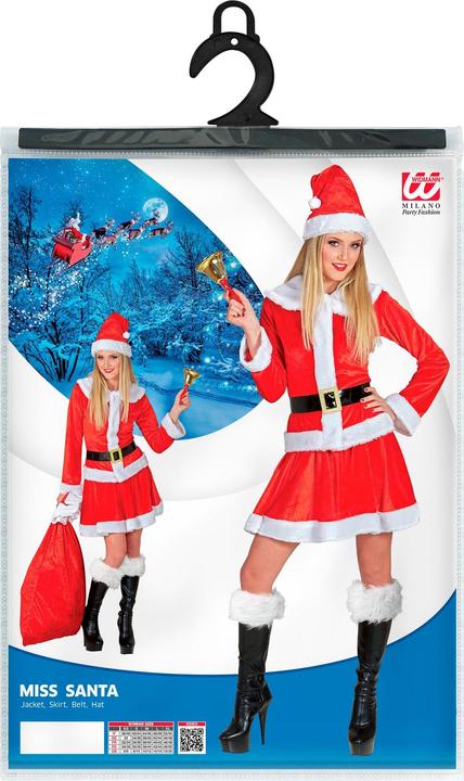 Image du produit Widmann MISS WEIENNTSMANN (haut, jupe, ceinture, bonnet), XL (XL)