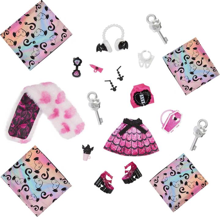 Produktbild Monster High Verborgene Schätze Draculaura