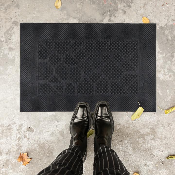 Actual product image Relaxdays Rubber Doormat (60 x 40 x 0.5 cm)