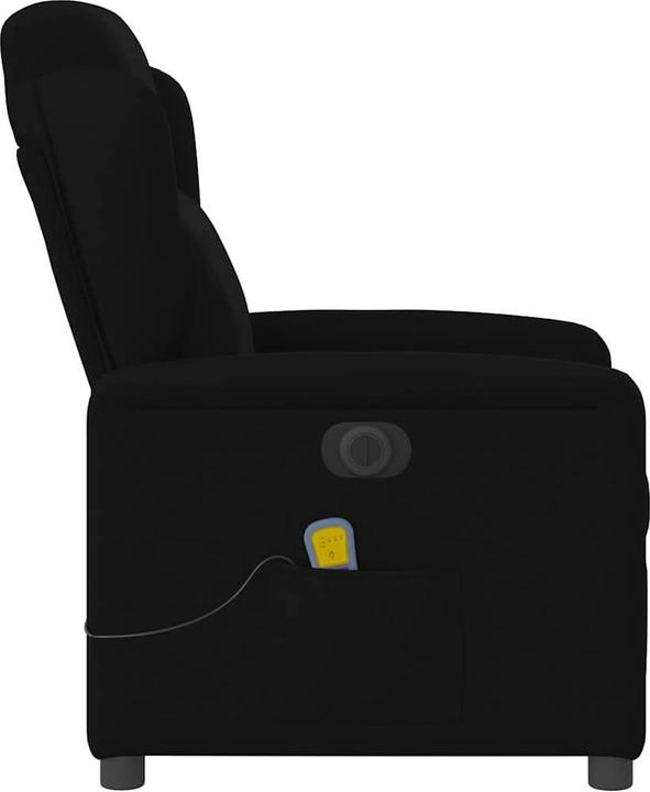 Image du produit VidaXL Fauteuil de massage électrique noir tissu
