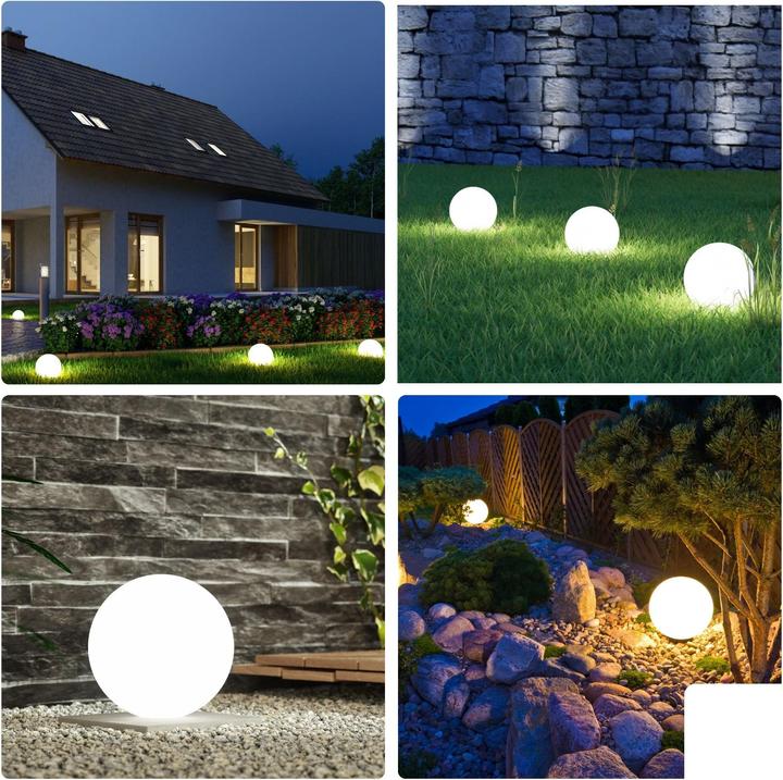 Produktbild LED Outdoor Consumer AUssENLEUCHTE - KUGEL - Ø 45 cm (E27)