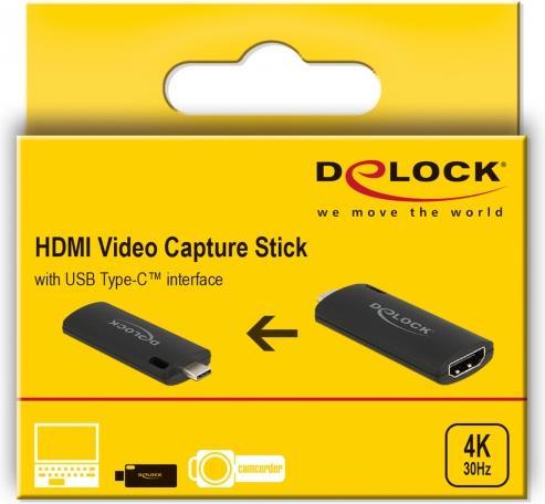Produktbild Delock HDMI Video Capture Stick USB Type-C