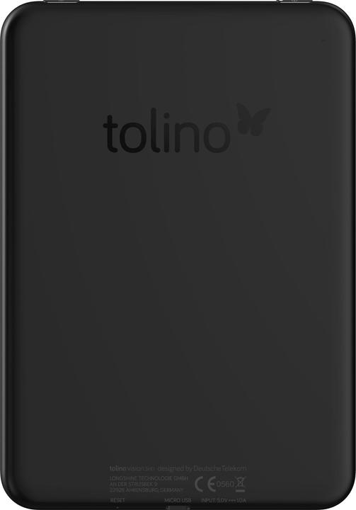 Image du produit tolino vision 3 HD (6", 4 Go, Noir)