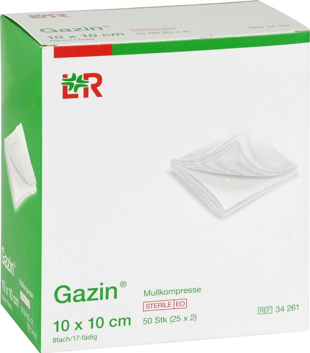 Actual product image Gazin Gauze compresses