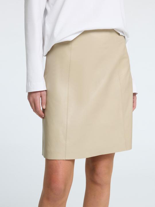 Actual product image Selected Femme Mini leather skirt (38)