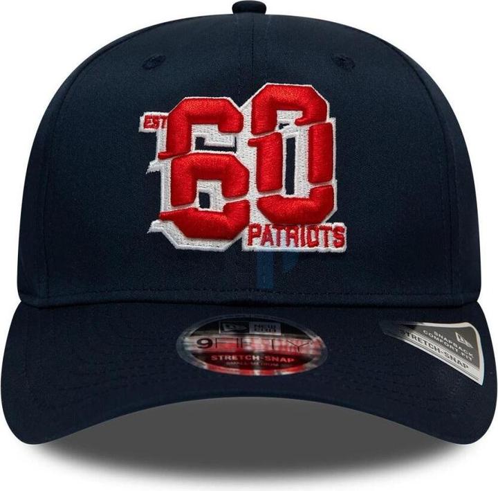 Produktbild New Era NFL - New England Patriots - Established Number 9Fifty Stretch Snapback Cap Rot ML (59)