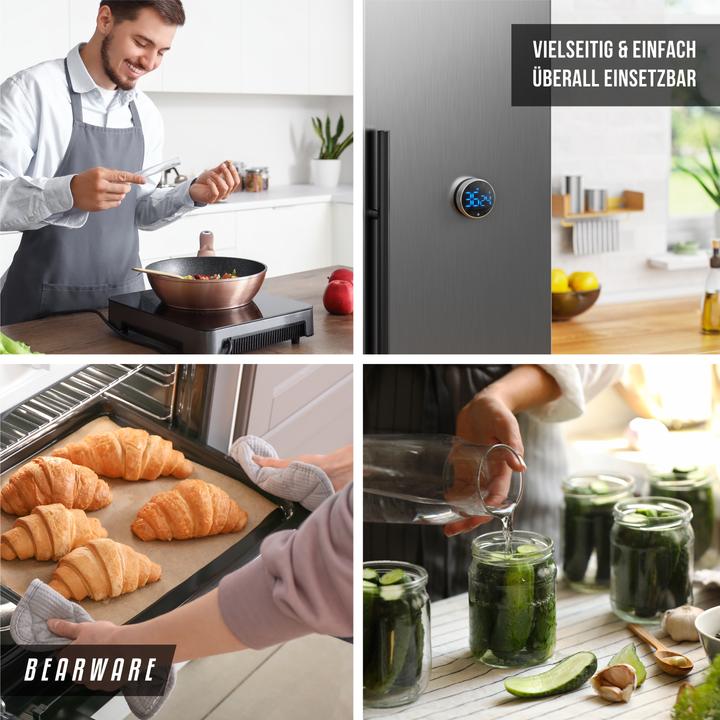 Actual product image Bearware Küchentimer digital, Küchenwecker, Eieruhr, Countdown, Display, magnetisch, Kurzzeitimer, Küchenuhr