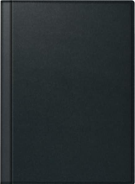 Produktbild Rido Taschenkalender Perfect/Technik I 10x14cm 1 Woche/2 Seiten Leder schwarz 2025 (10 x 14 cm)