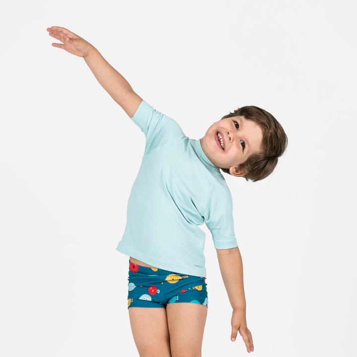 Image du produit Nabaiji Boxer de bain Bébé / Enfant - Titou Plouf bleu marine (74, 75 C)